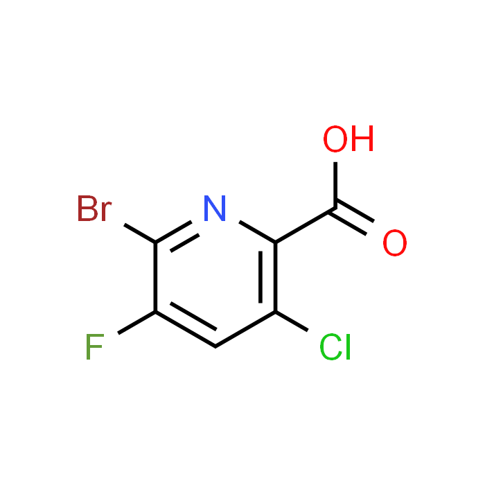 6-Bromo-3-chloro-5-fluoropicolinic acid