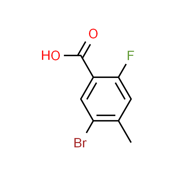 5-Bromo-2-fluoro-4-methylbenzoic acid - Achmem