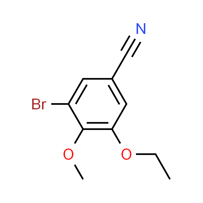 3-Bromo-5-ethoxy-4-methoxybenzonitrile