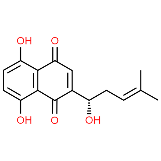 (S)-5,8-Dihydroxy-2-(1-hydroxy-4-methylpent-3-en-1-yl)naphthalene-1,4-dione