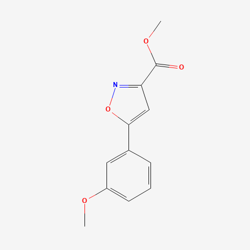 methyl 5-(3-methoxyphenyl)isoxazole-3-carboxylate