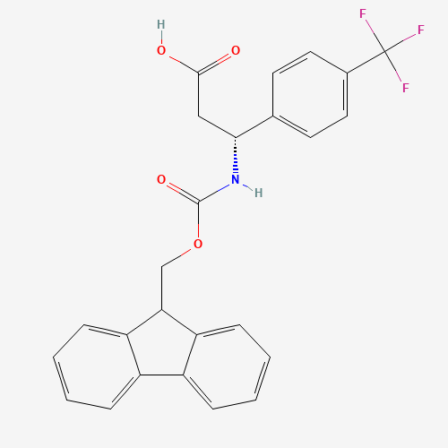 Fmoc-(R)-3-Amino-3-(4-trifluoromethyl-phenyl)-propionic acid