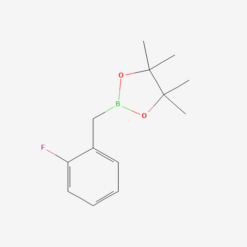 2-(2-Fluorobenzyl)-4,4,5,5-tetramethyl-1,3,2-dioxaborolane