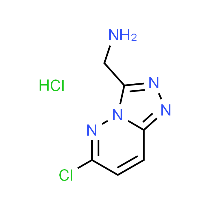 (6-Chloro-[1,2,4]triazolo[4,3-b]pyridazin-3-yl)methanamine hydrochloride