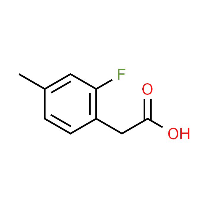 2-Fluoro-4-methylphenylacetic acid