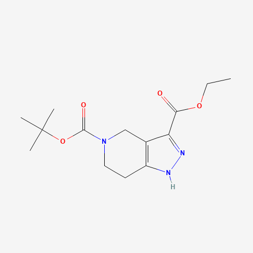 5-tert-Butyl 3-ethyl 6,7-dihydro-1H-pyrazolo[4,3-c]pyridine-3,5(4H)-dicarboxylate