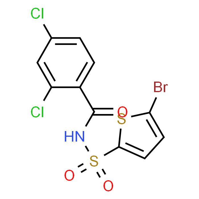 N-((5-Bromothiophen-2-yl)sulfonyl)-2,4-dichlorobenzamide