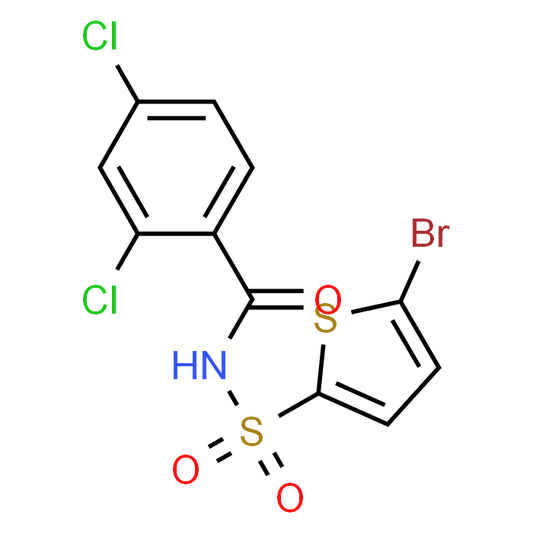 N-((5-Bromothiophen-2-yl)sulfonyl)-2,4-dichlorobenzamide