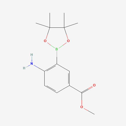 Methyl 4-amino-3-(4,4,5,5-tetramethyl-1,3,2-dioxaborolan-2-yl)benzoate