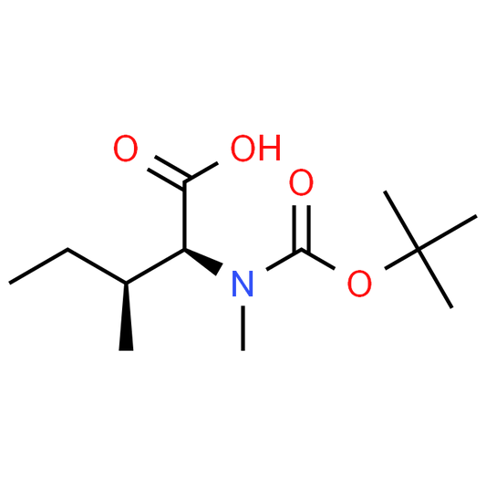(2S,3S)-2-((tert-Butoxycarbonyl)(methyl)amino)-3-methylpentanoic acid