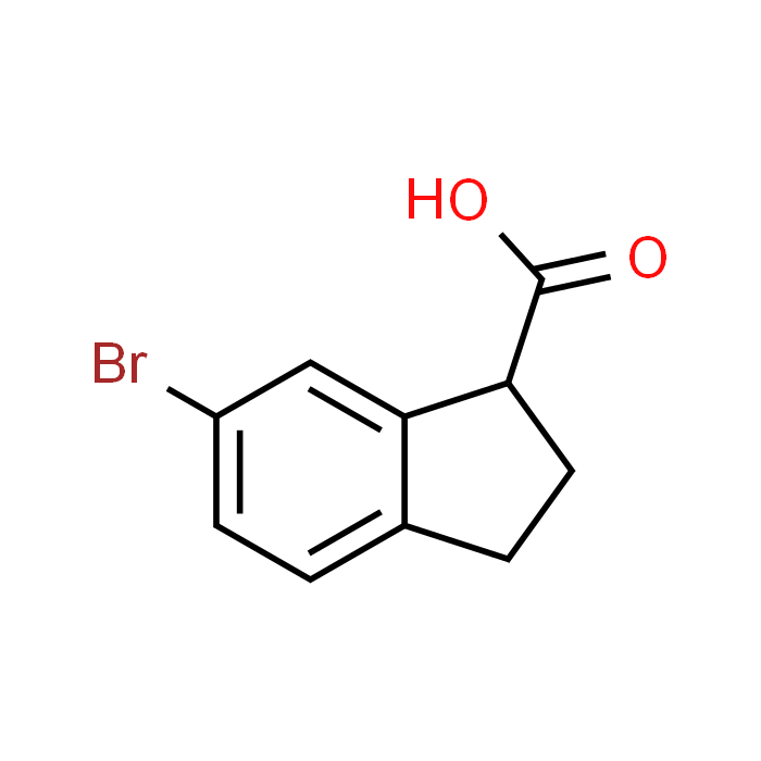 6-Bromo-2,3-dihydro-1H-indene-1-carboxylic acid