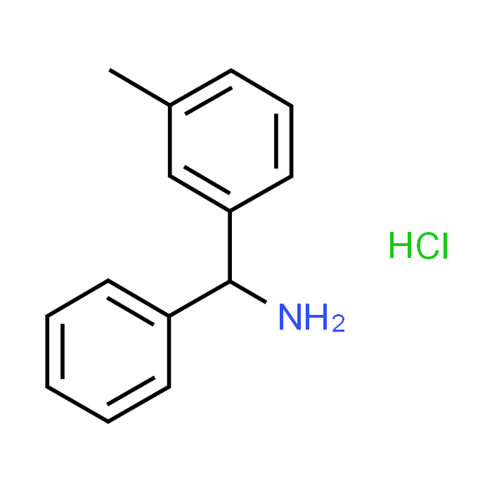 [(3-Methylphenyl)(phenyl)methyl]amine hydrochloride