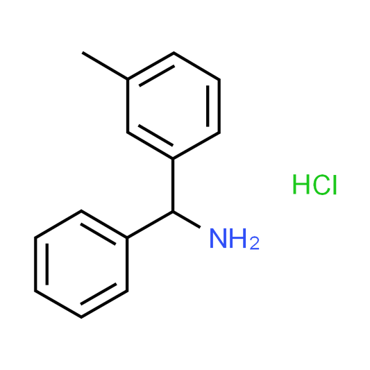 [(3-Methylphenyl)(phenyl)methyl]amine hydrochloride