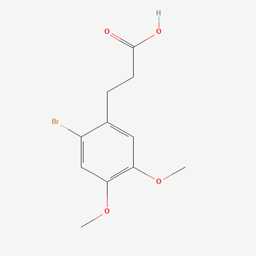 3-(2-Bromo-4,5-dimethoxyphenyl)propanoic acid
