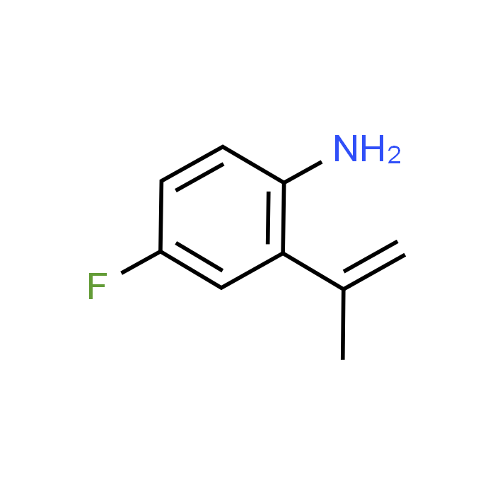 4-Fluoro-2-(prop-1-en-2-yl)aniline