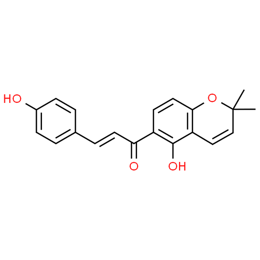 1-(5-Hydroxy-2,2-dimethyl-2H-chromen-6-yl)-3-(4-hydroxyphenyl)prop-2-en-1-one