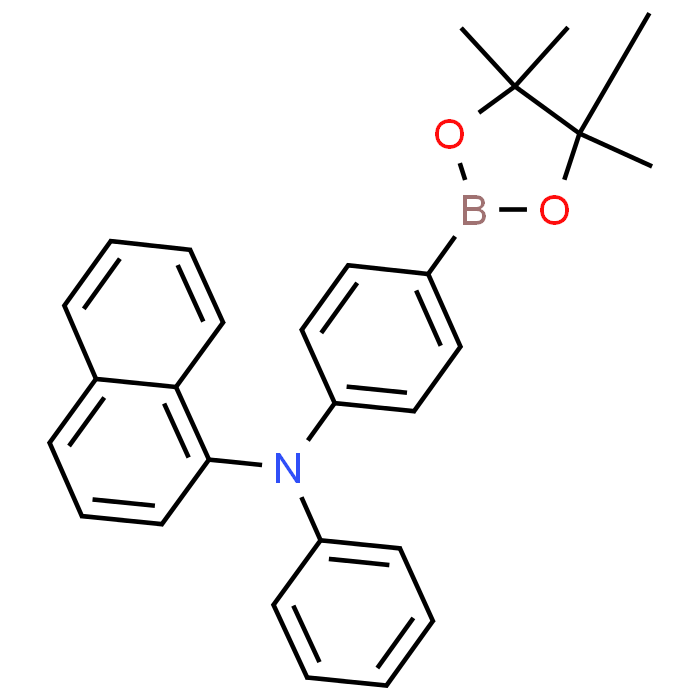 N-Phenyl-N-(4-(4,4,5,5-tetramethyl-1,3,2-dioxaborolan-2-yl)phenyl)naphthalen-1-amine