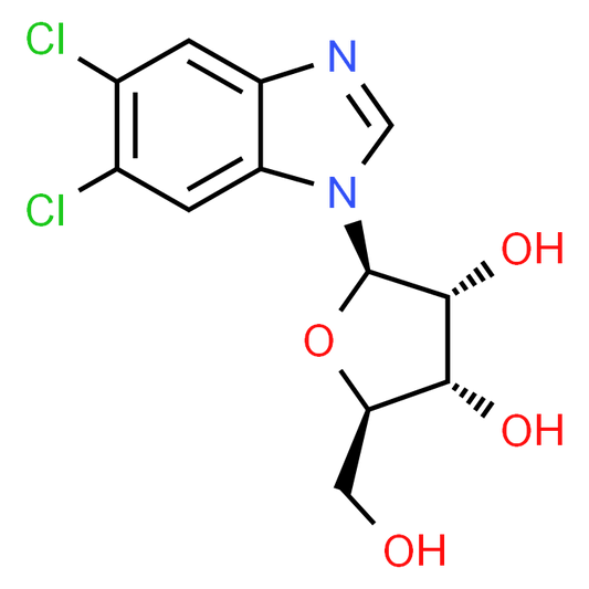 (2R,3R,4S,5R)-2-(5,6-Dichloro-1H-benzo[d]imidazol-1-yl)-5-(hydroxymethyl)tetrahydrofuran-3,4-diol