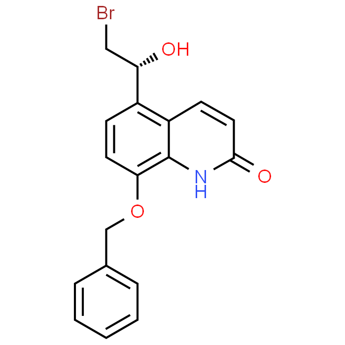 (R)-8-(Benzyloxy)-5-(2-bromo-1-hydroxyethyl)quinolin-2(1H)-one