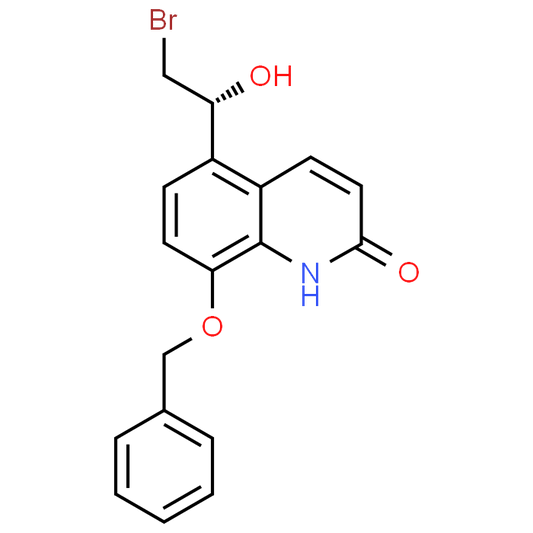 (R)-8-(Benzyloxy)-5-(2-bromo-1-hydroxyethyl)quinolin-2(1H)-one