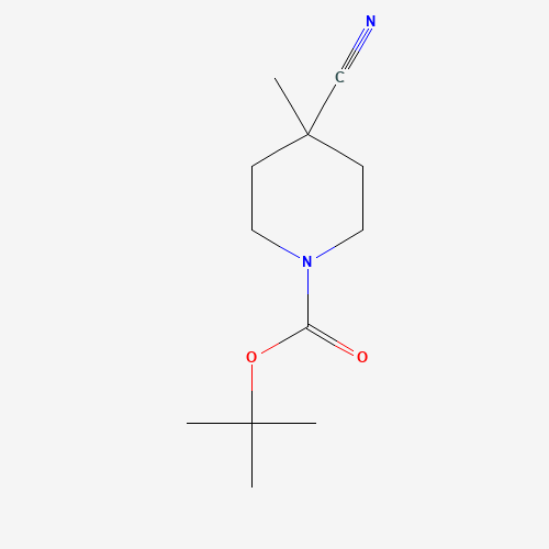 1-Boc-4-cyano-4-methyl-piperidine