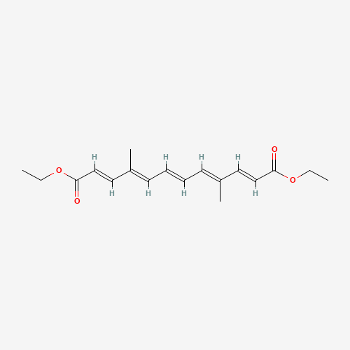 Diethyl (2E,4E,6E,8E,10E)-4,9-dimethyldodeca-2,4,6,8,10-pentaenedioate