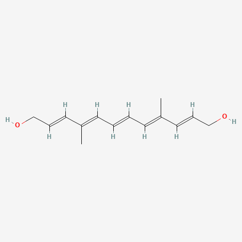 (2E,4E,6E,8E,10E)-4,9-Dimethyldodeca-2,4,6,8,10-pentaene-1,12-diol
