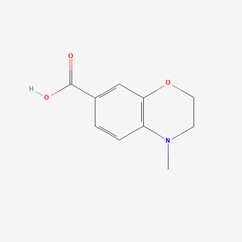 4-Methyl-3,4-dihydro-2H-benzo[b][1,4]oxazine-7-carboxylic acid