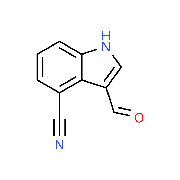 3-Formyl-1H-indole-4-carbonitrile