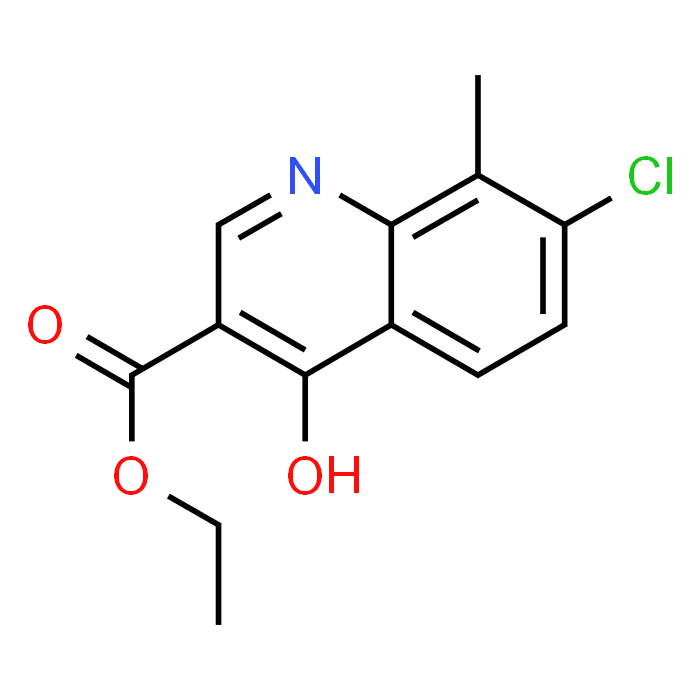 Ethyl 7-chloro-4-hydroxy-8-methylquinoline-3-carboxylate