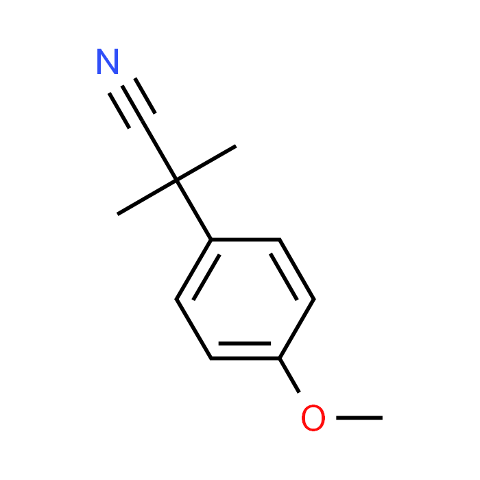 2-(4-Methoxyphenyl)-2-methylpropanenitrile