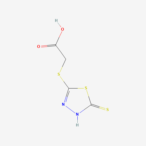 (5-Mercapto-1,3,4-thiadiazol-2-ylthio)acetic acid