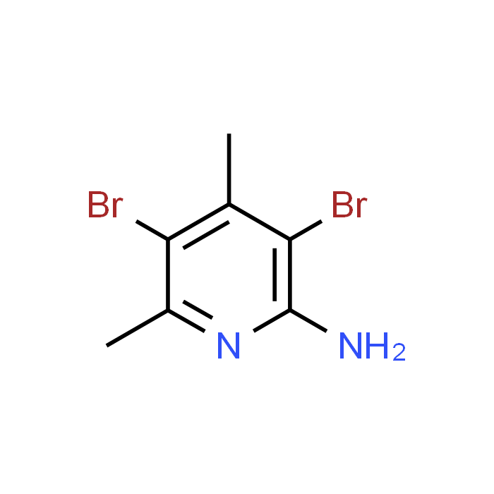 3,5-Dibromo-4,6-dimethylpyridin-2-amine