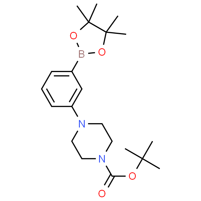 tert-Butyl 4-(3-(4,4,5,5-tetramethyl-1,3,2-dioxaborolan-2-yl)phenyl)piperazine-1-carboxylate