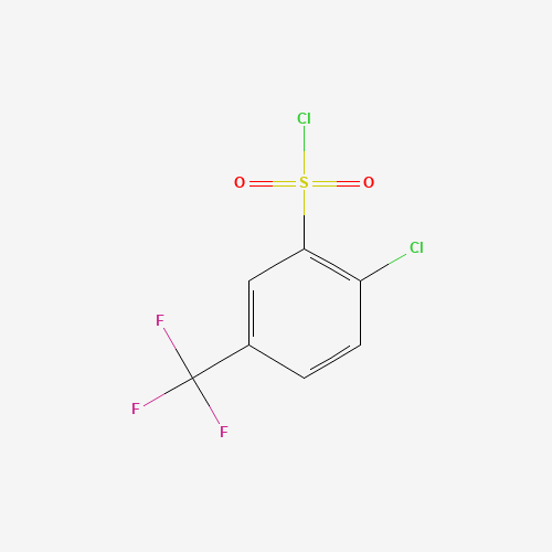 2-Chloro-5-(trifluoromethyl)benzene-1-sulfonyl chloride