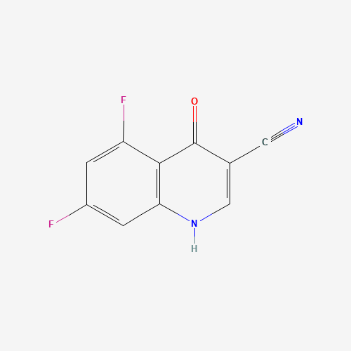 5,7-Difluoro-4-hydroxyquinoline-3-carbonitrile