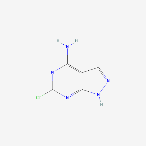 6-Chloro-1H-pyrazolo[3,4-d]pyrimidin-4-amine