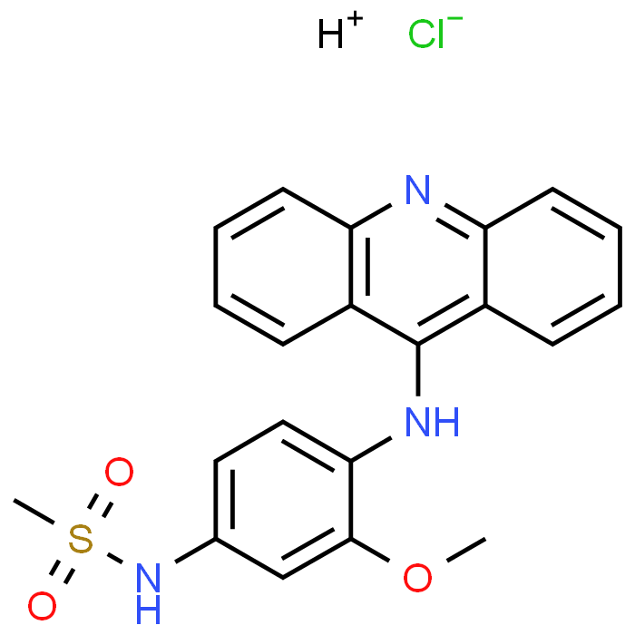 N-(4-(Acridin-9-ylamino)-3-methoxyphenyl)methanesulfonamide hydrochloride