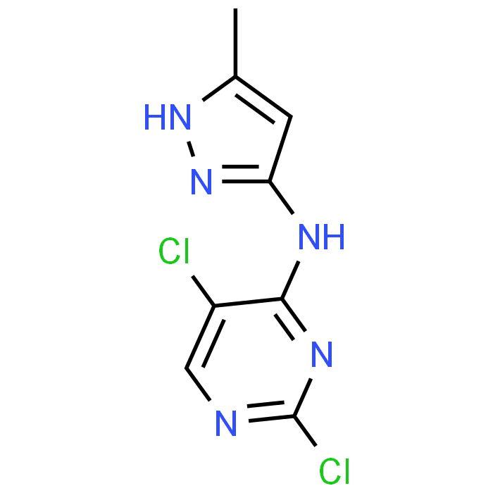 2,5-dichloro-N-(5-methyl-1H-pyrazol-3-yl)pyrimidin-4-amine