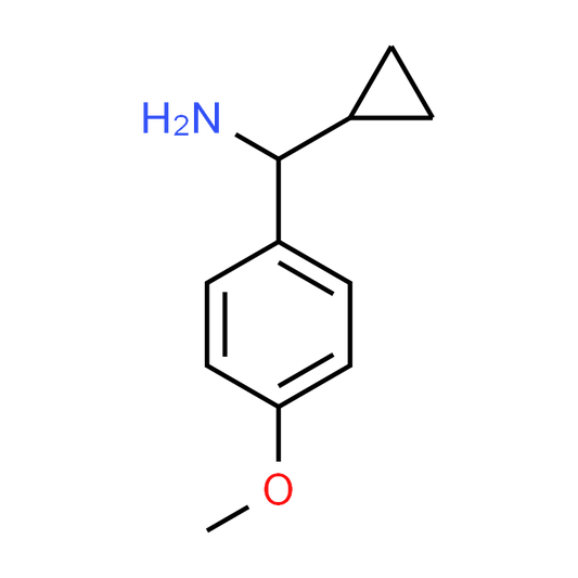 1-Cyclopropyl-1-(4-methoxyphenyl)methylamine