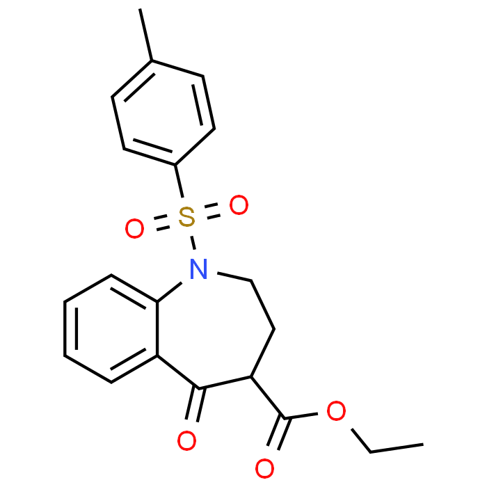 Ethyl 5-oxo-1-tosyl-2,3,4,5-tetrahydro-1H-benzo[b]azepine-4-carboxylate