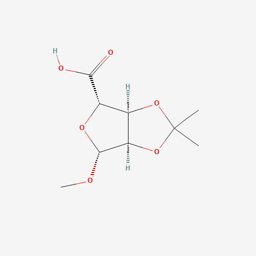 (3aS,4S,6R,6aR)-6-Methoxy-2,2-dimethyltetrahydrofuro[3,4-d][1,3]dioxole-4-carboxylic acid