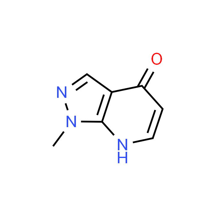 1-Methyl-1H,4H,7H-pyrazolo[3,4-b]pyridin-4-one