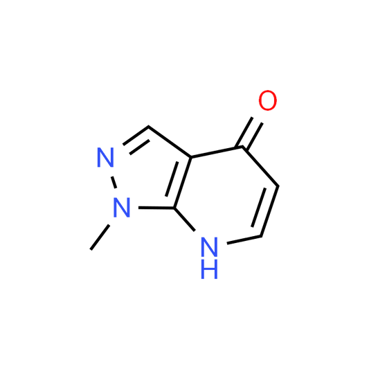 1-Methyl-1H,4H,7H-pyrazolo[3,4-b]pyridin-4-one