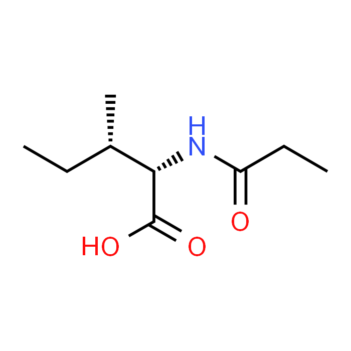 (2S,3S)-3-Methyl-2-propanamidopentanoic acid