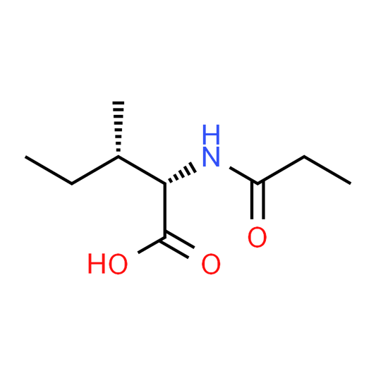(2S,3S)-3-Methyl-2-propanamidopentanoic acid