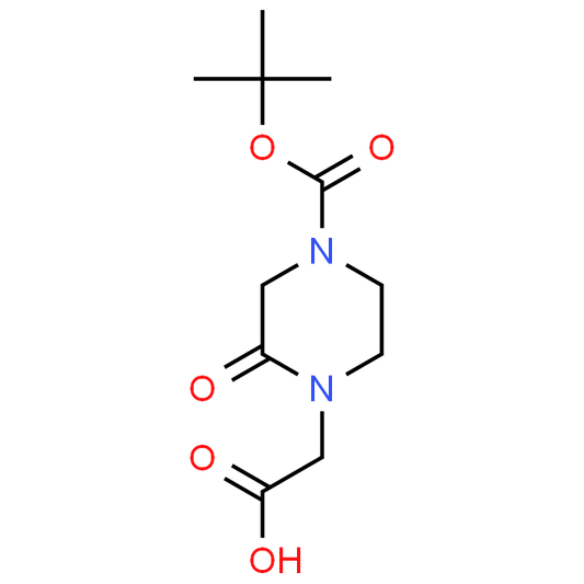 2-(4-(tert-Butoxycarbonyl)-2-oxopiperazin-1-yl)acetic acid