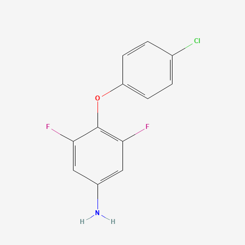 4-(4-Chlorophenoxy)-3,5-difluoroaniline