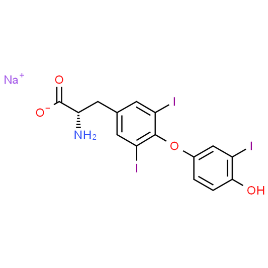 Sodium (S)-2-amino-3-(4-(4-hydroxy-3-iodophenoxy)-3,5-diiodophenyl)propanoate