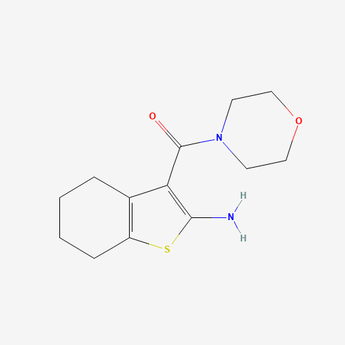 (2-Amino-4,5,6,7-tetrahydrobenzo[b]thiophen-3-yl)(morpholino)methanone